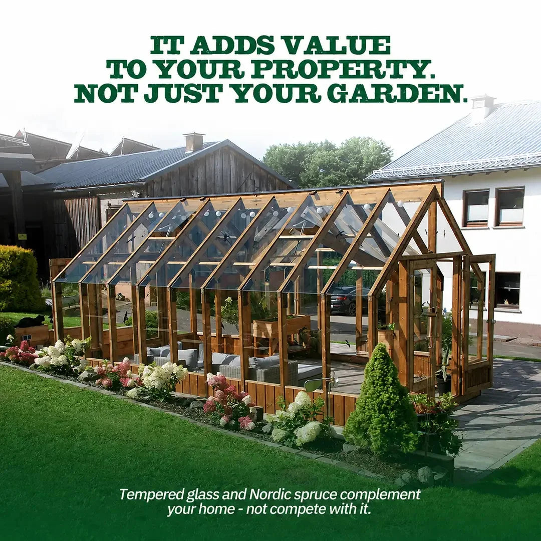 It adds value to your property, not just your garden